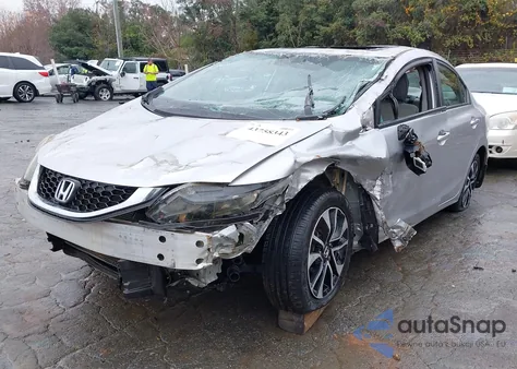 2015 Honda Civic Ex z USA, uszkodzony, nr VIN 19XFB2F89FE027565